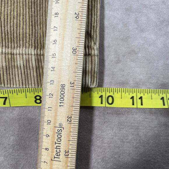 Vintage Dockers Khakis Tan Loose Fir Surplus Corduroy Pants - Picture 7 of 7